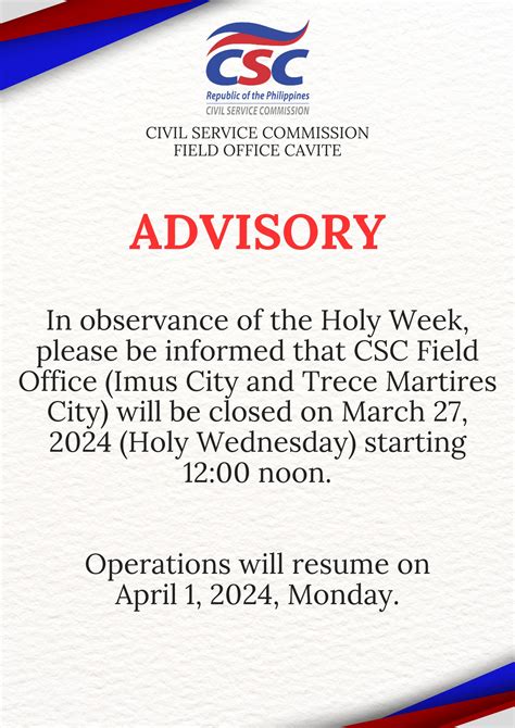 civil service commission imus cavite